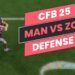 College Football 25 Man Vs Zone Defense Tell