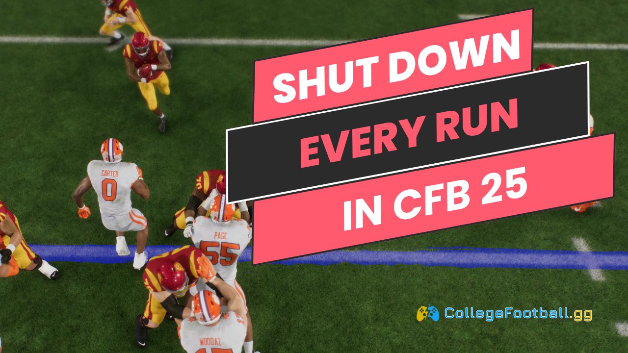 College Football 25 Run Stopper
