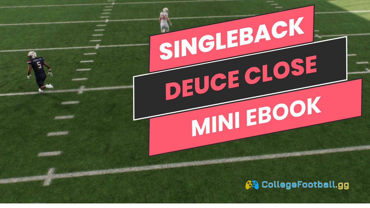 College Football 25 Singleback Deuce Close eBook