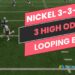 College Football 25 Nickel 3-3-5 Odd Blitz