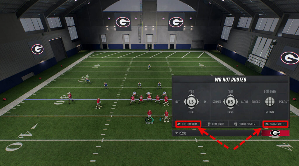 CFB 26 Smart Route and Custom Stems