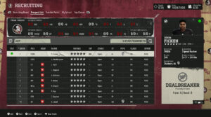 CFB 26 5 Star Pipeline Data