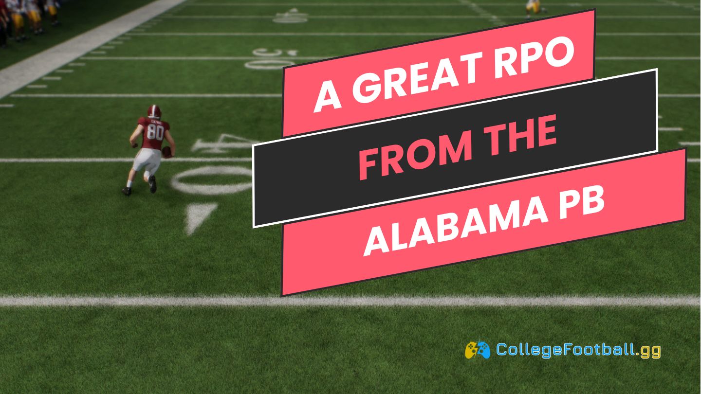 CFB 26 RPO Bama